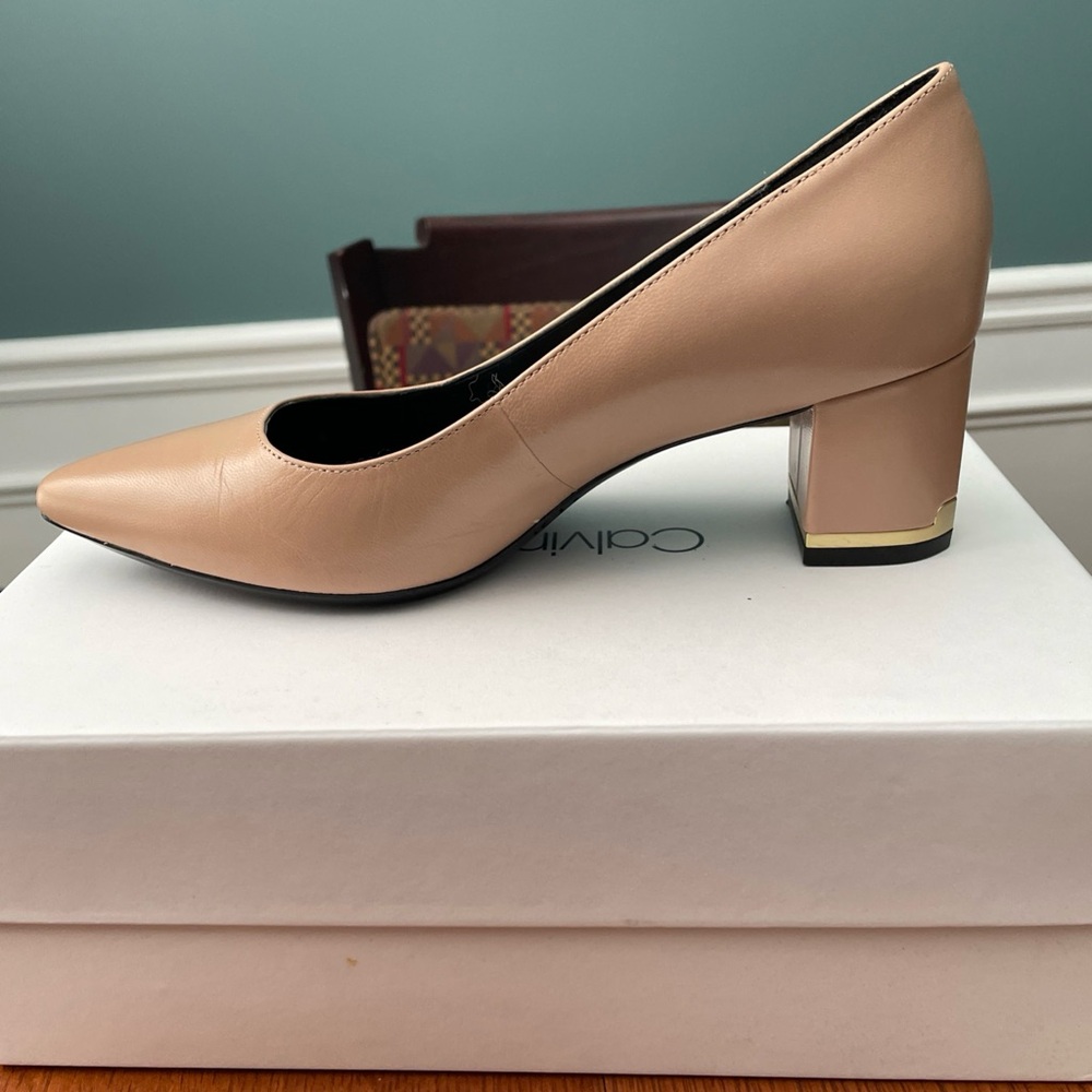 Calvin Klein Women's Nude Heels - Picture 12 of 14